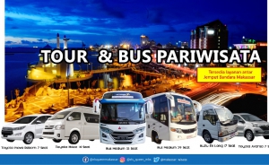 Sewa Bus Pariwisata Makassar