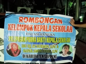 Pelepasan Purna Bakti Kepala Sekolah Di Kabupaten Soppeng